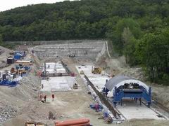 Western portal of the tunnel, 22.5. 2004