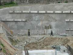 Western portal of the tunnel, 22.5. 2004