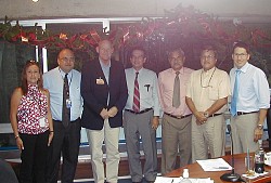 Members of the Local Organising Committee during FIG visit to CFIA/CIT - Click picture for bigger format.