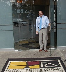 CFIA entrance - Freddy Bolaños - Click picture for bigger format.